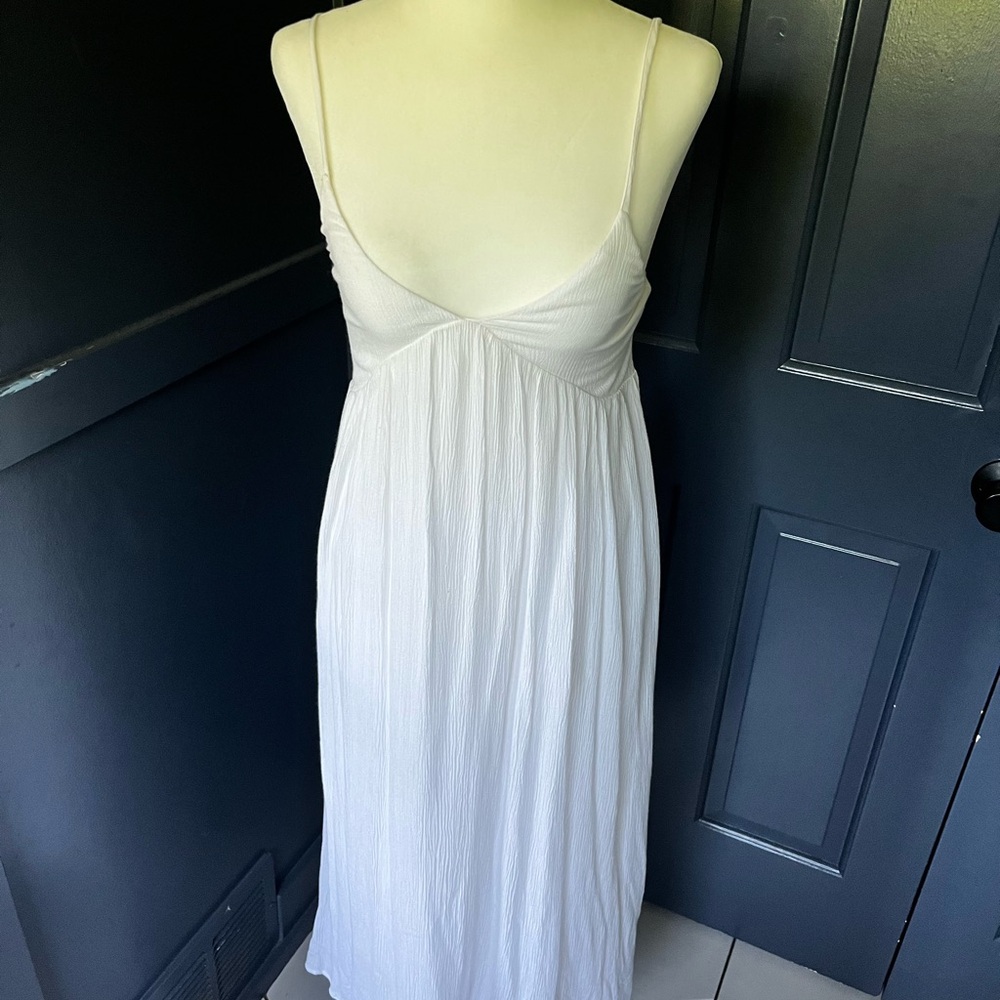 ZSupply White Spaghetti Strap Dress